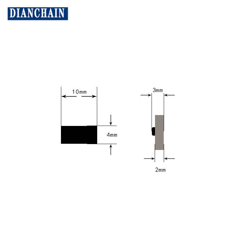 UHF10*4mmPCB抗金属RFID标签H9芯片耐高温无源智能NFC标签