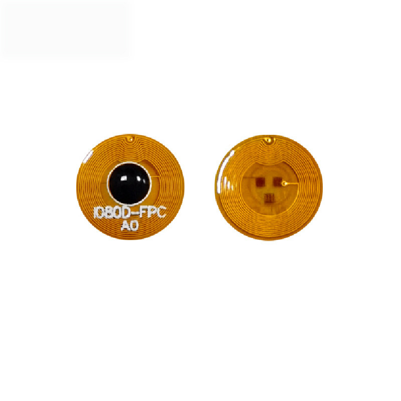 可定制 6MM FPC NFC 标签 NXP NTAG424DNA，具有隐私随机 ID 消息/标签认证 AES - 128 位密钥安全服务