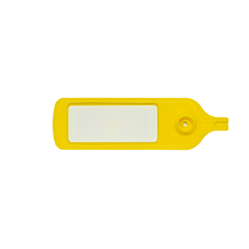 PVC一次性防拆标签U9芯片超高频RFID贴纸标签标记防调包61*27mm