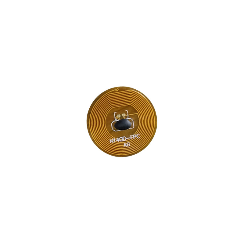直径14mm rfid标签高频柔性FPCNFC电子标签MIFARE DESFire EV3 D43电子收费NFC