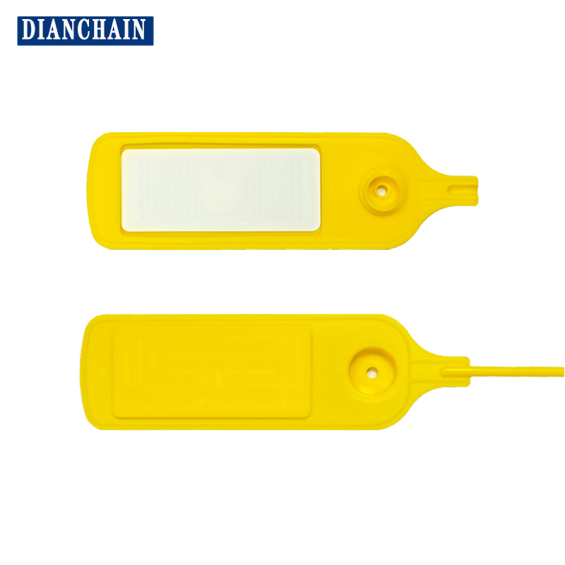 61*27mm塑料铅封标签UHF RFID标签U9芯片一次性防拆标签