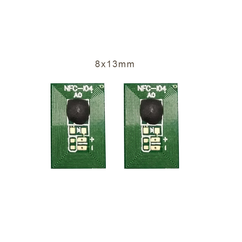8*13mmRFID 13.56MHz高频防伪NFC标签耐高温可注塑PCB标签ICODE SLIX-L芯片